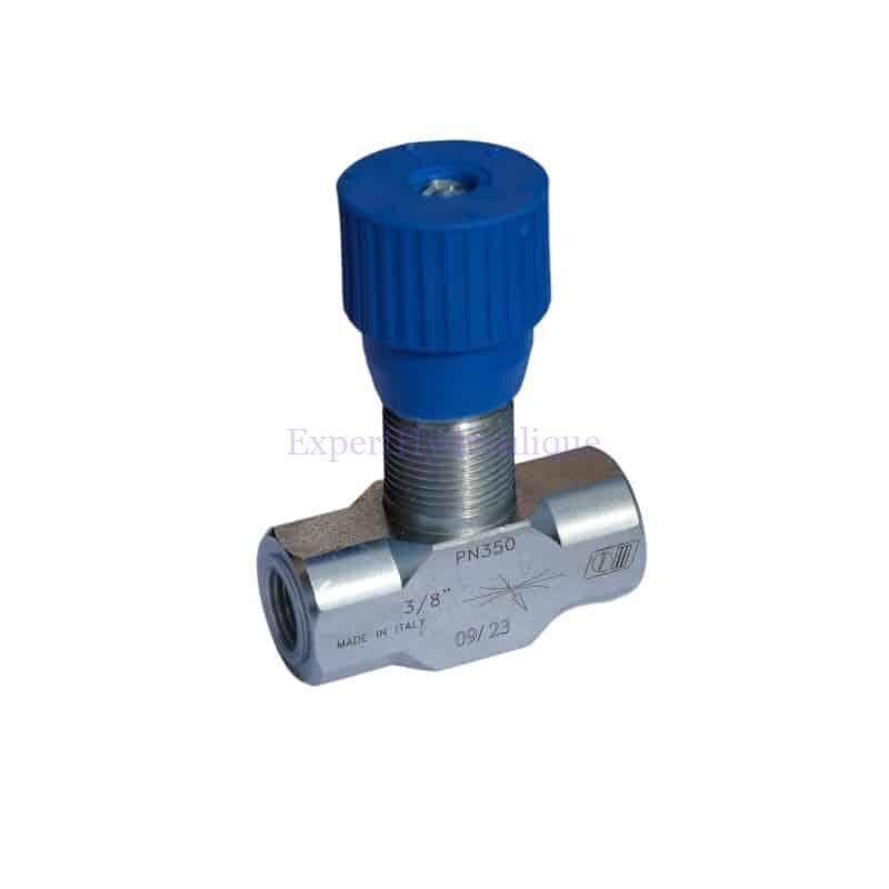 Réducteur de débit hydraulique en 3/8BSP.
