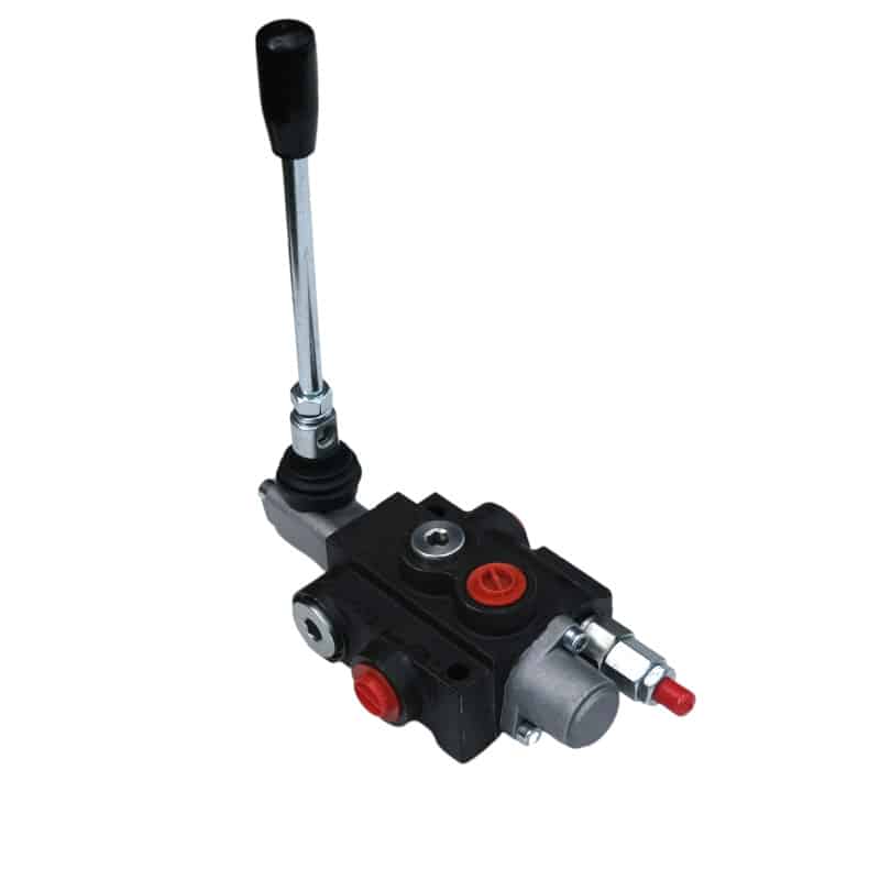 Distributeur hydraulique manuel une fonction simple effet.