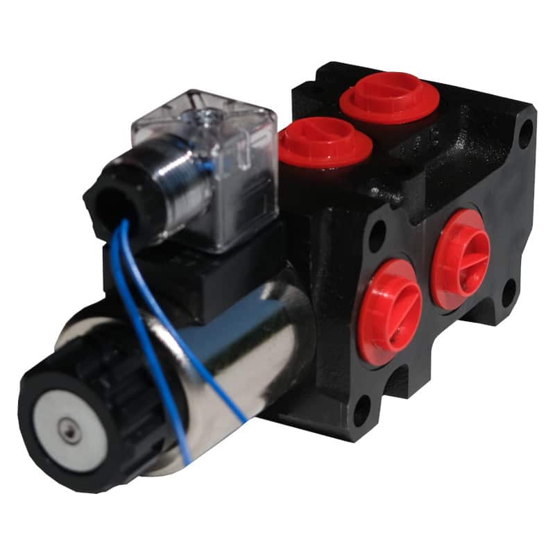 Sélecteur de circuit hydraulique 1/2 BSP en 60 l/min aussi appelé électrovanne.