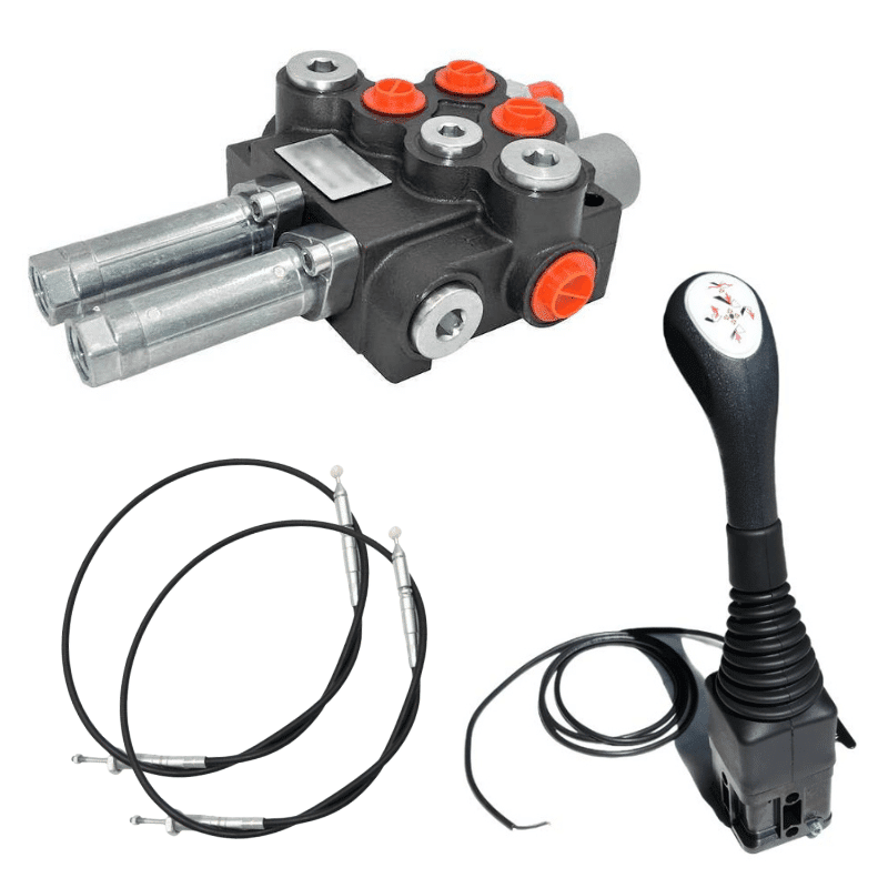 Kit chargeur deux double effet commande par joystick