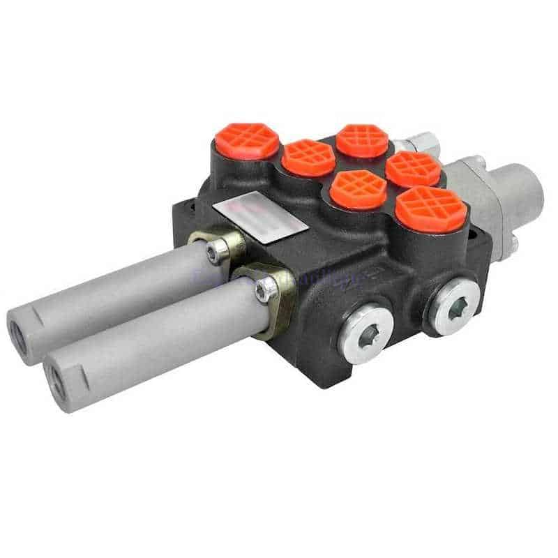 distributeur hydraulique 2 doubles effets avec position flottante par cables