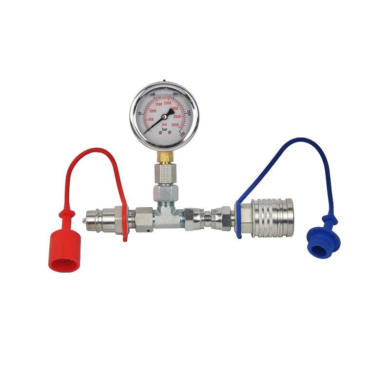 Prise de pression en ligne sur push pull 1/2 ISO