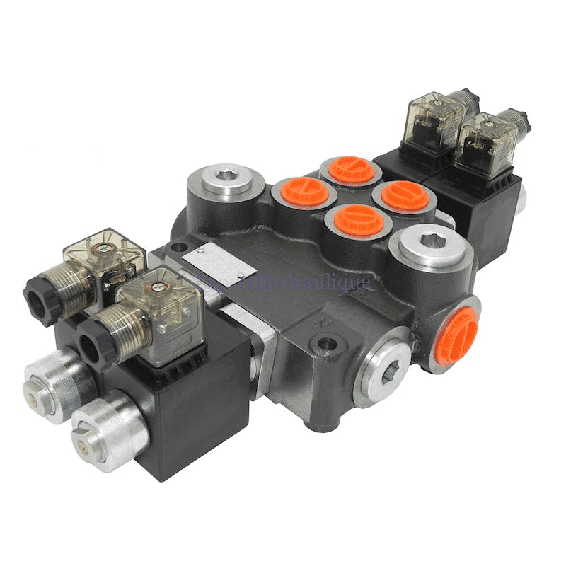 Distributeur électrique 2 double effet 80l 12 ou 24V