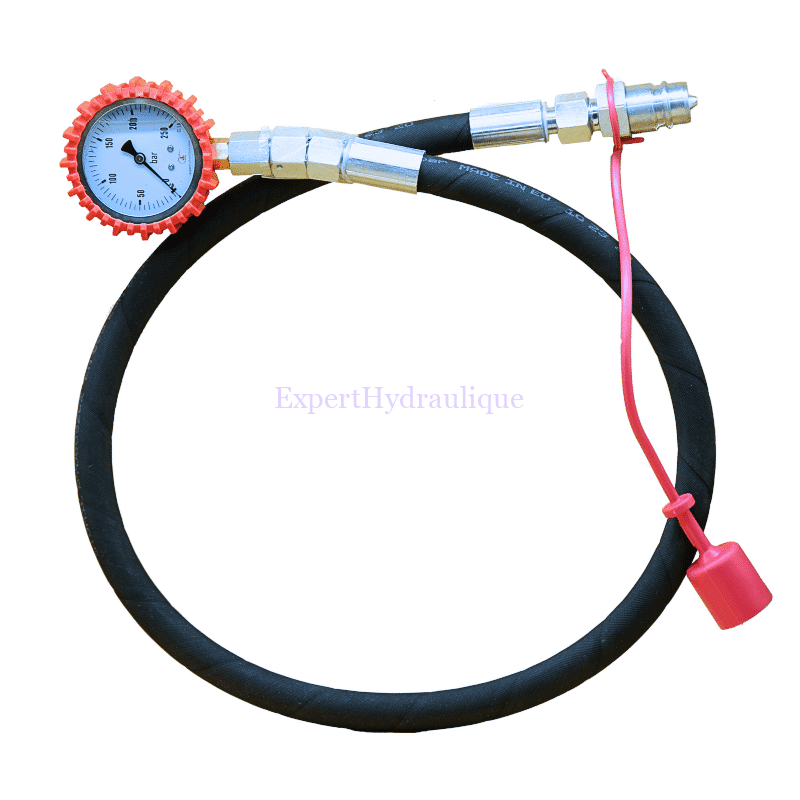 Kit de mesure de pression d'huile avec flexible
