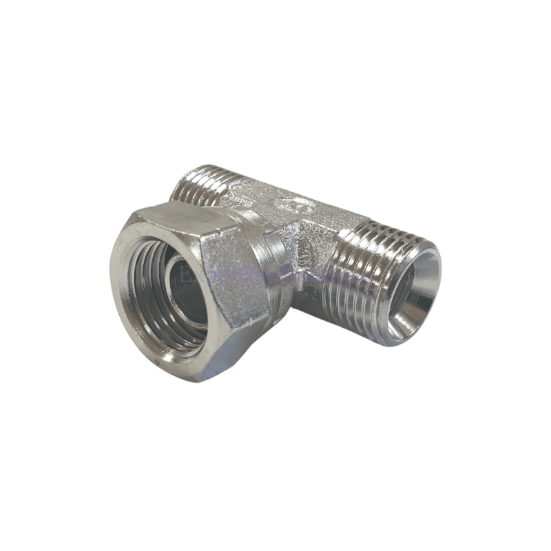 Raccord té égal Male – Femelle – Male BSP.