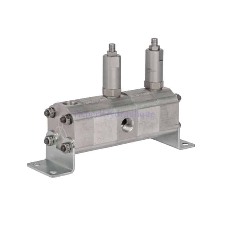 Diviseur de débit volumétrique + vannes d'équilibrage 3 - 8,4 L_min