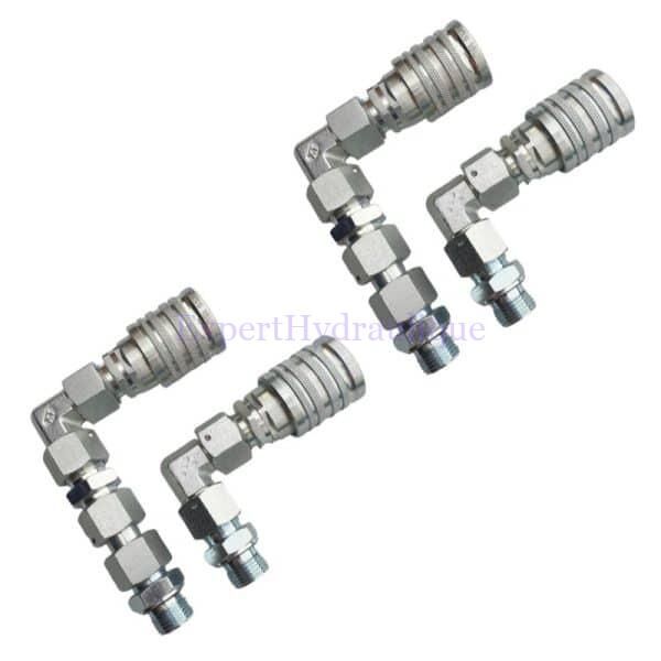 Kit raccords push pull 1_2 pour 2 fonctions DE distributeur 80L