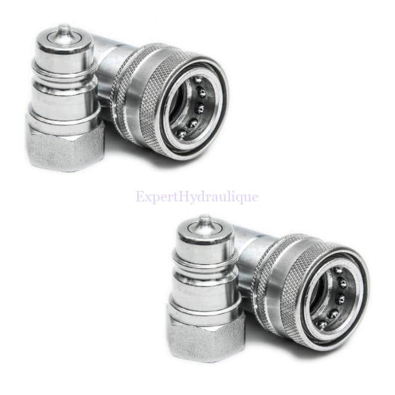 Lot de deux jeux de coupleur 1/2 ISO7204