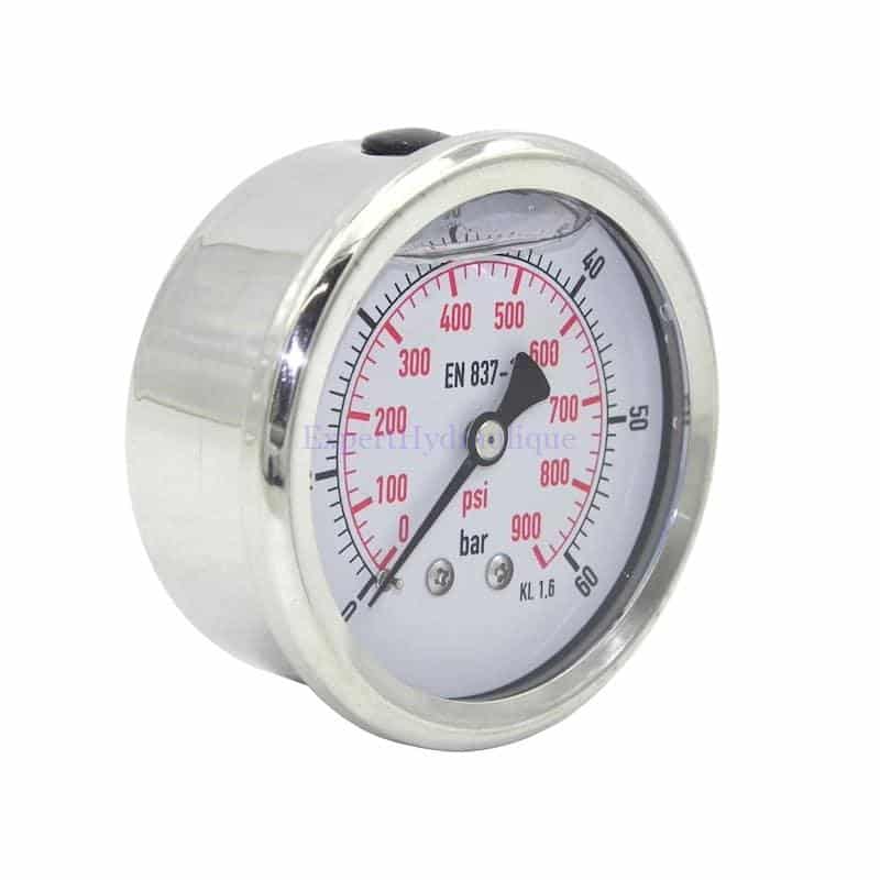 Manomètre diamètre 63 sortie arrière
