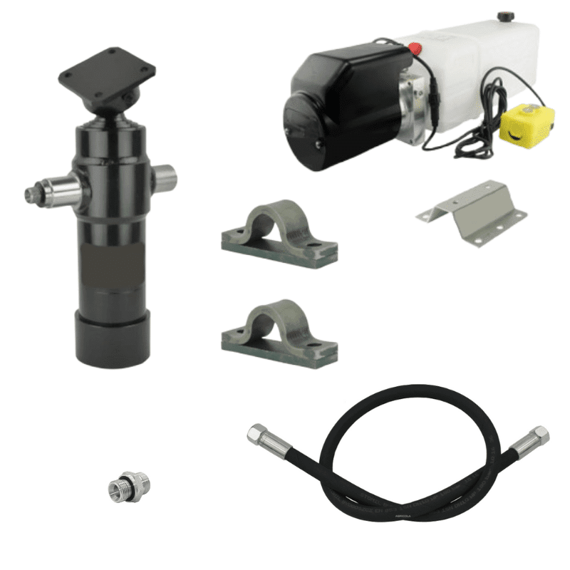 Kit hydraulique pour remorque 12 volts 7 tonnes course 700 mm.