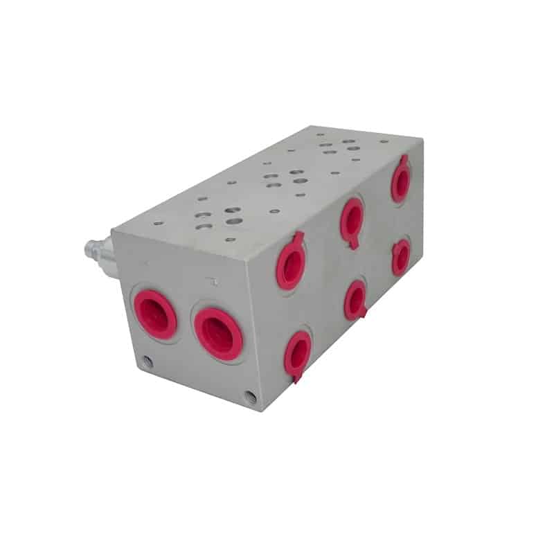 Embase CETOP3 en version 3 postes et limiteur de pression