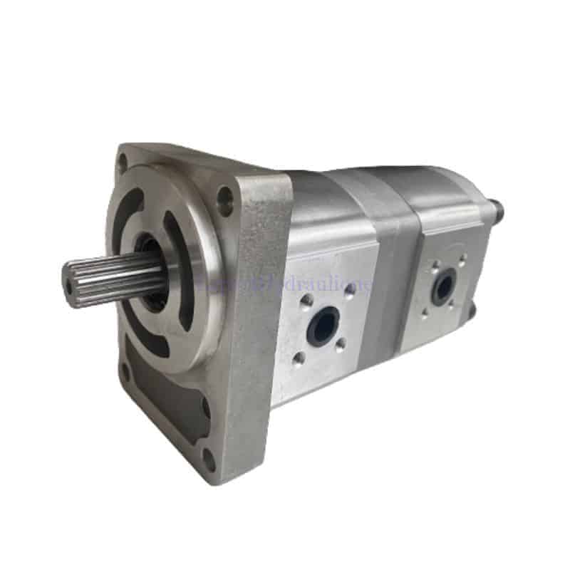 Pompe double KUBOTA 307012-5000 arbre 15 dents