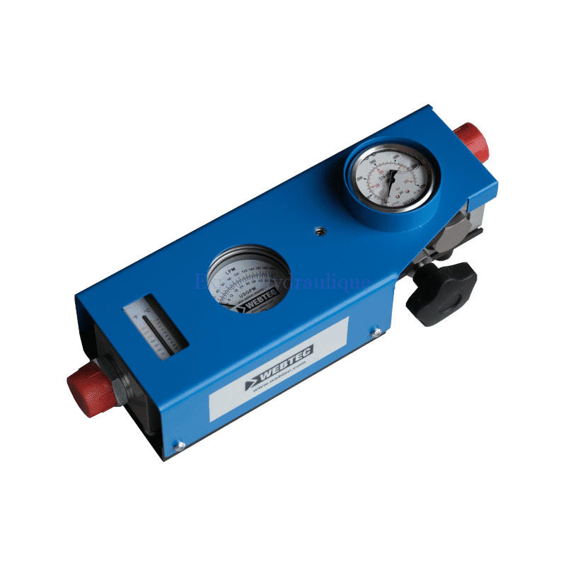 Débitmètre 200l min 400 bars