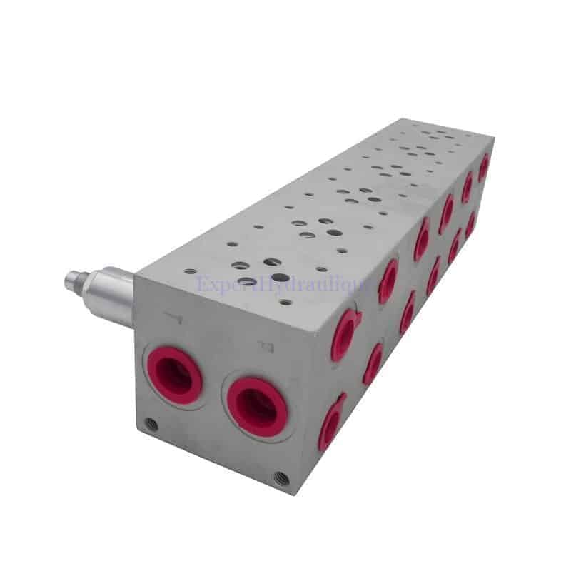 Embase CETOP 3 en version 6 postes