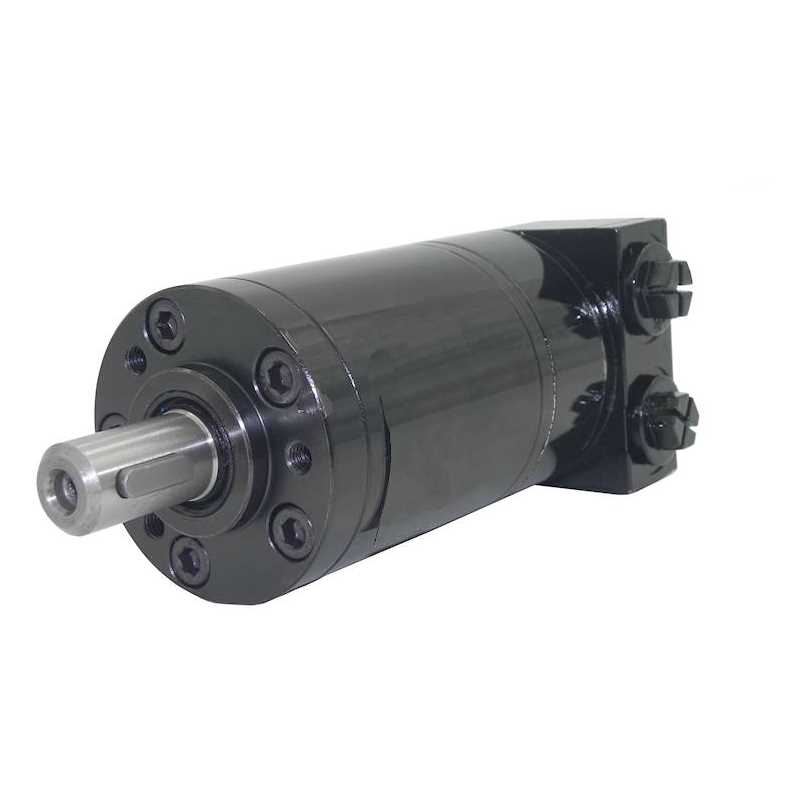 Moteur hydraulique type OMM avec sortie latérales