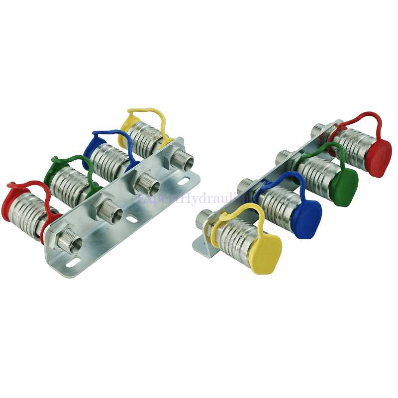 Kit quatres coupleurs avec support