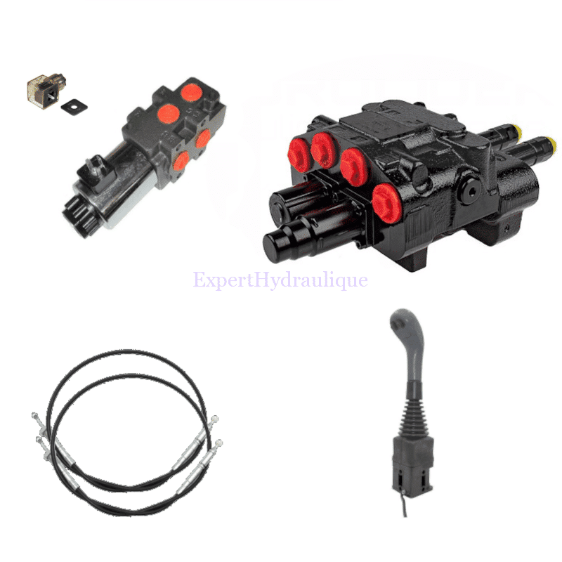 Kit chargeur LS 2 doubles effets dont flottante + 3 ème fonction électrique 90L