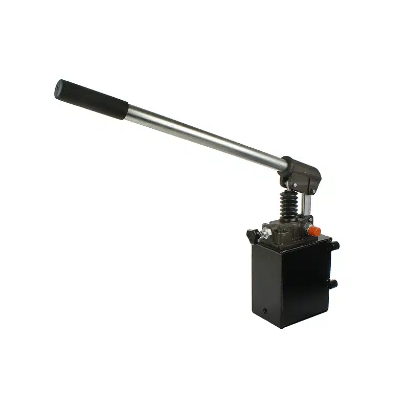 Pompe manuelle hydraulique avec réservoir Pompe hydraulique à main.