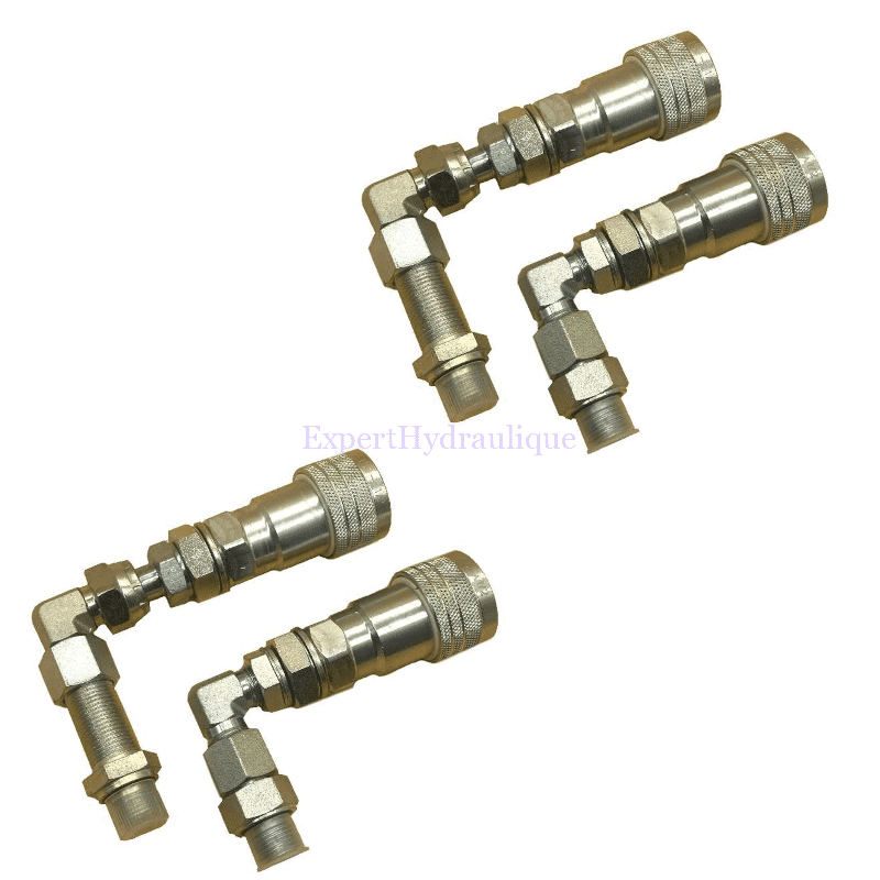 Kit raccord push pull 2 fonctions
