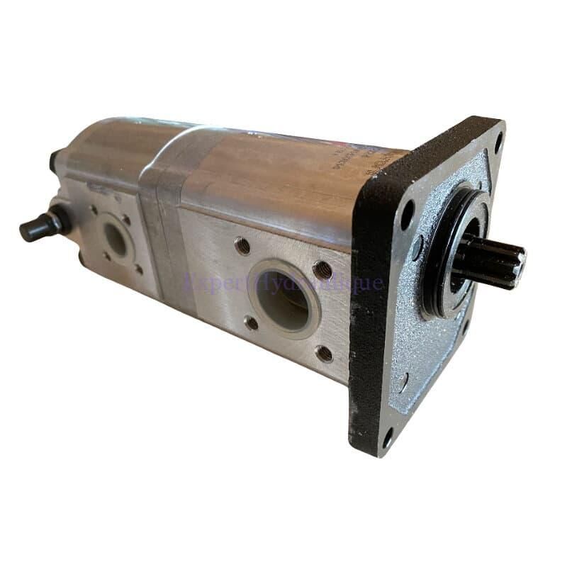 Pompe hydraulique double 47456762 et 0517765018 pour tracteur New Holland CNH
