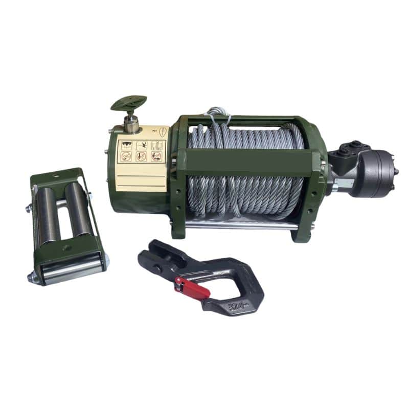 Treuil hydraulique 9 tonnes décrabotage manuel – Image 1