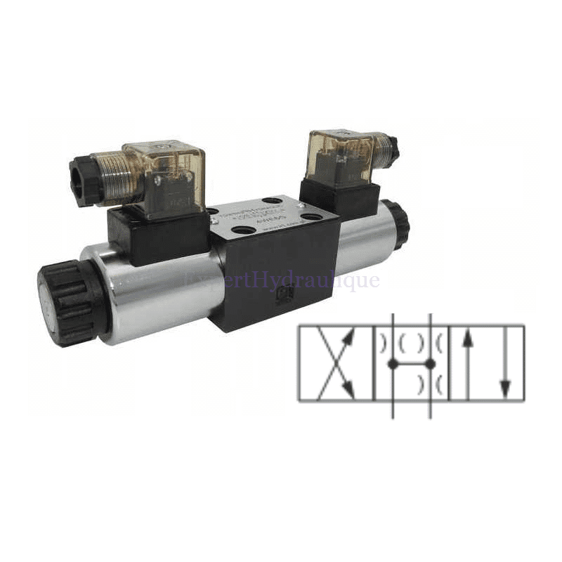 Distributeur CETOP A B P T communicants - A B T régulé.