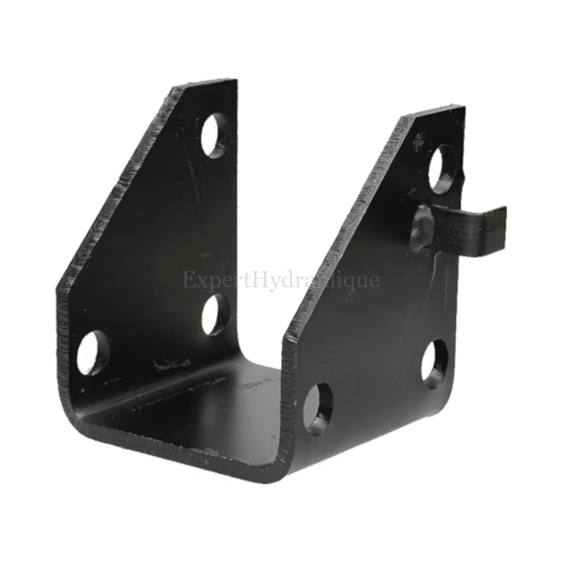 Support pour béquille remorque hydraulique.