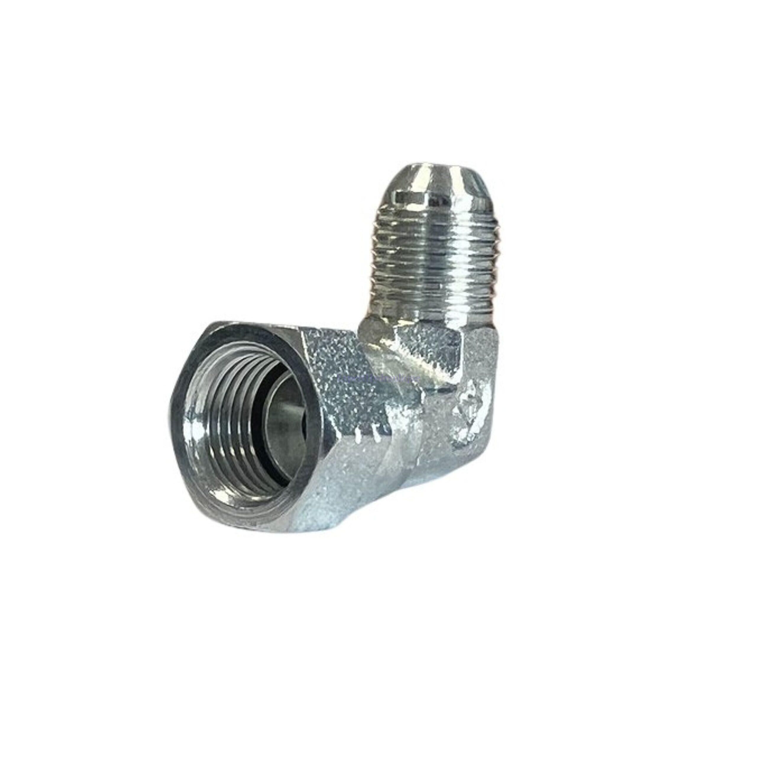 Raccord coudé 90 égal JIC (UNF) mâle - femelle – Image 1