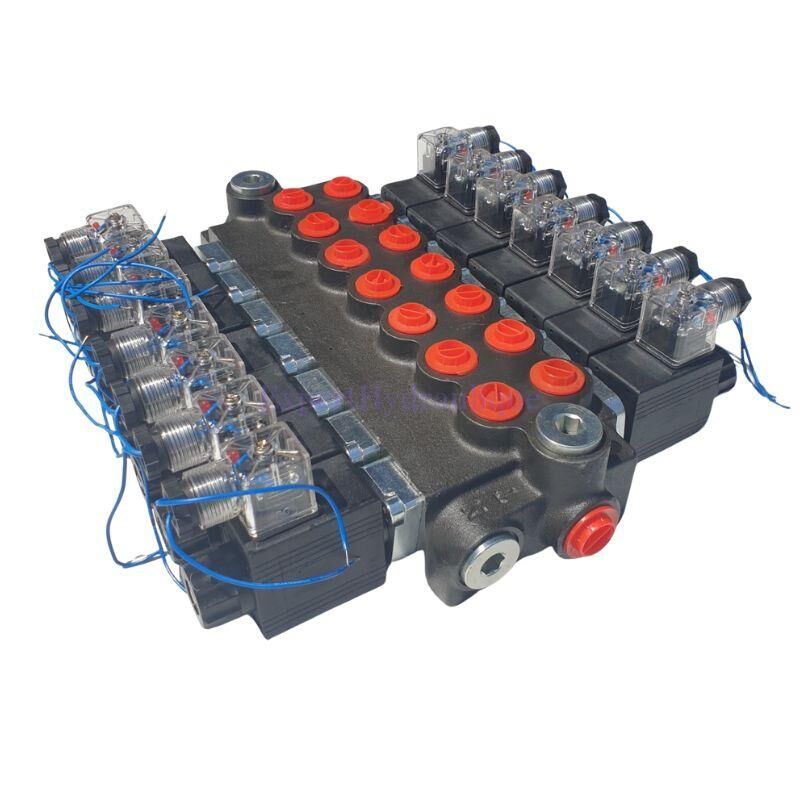 Distributeur 7 fonctions électrique DE 12-24V 50L-min