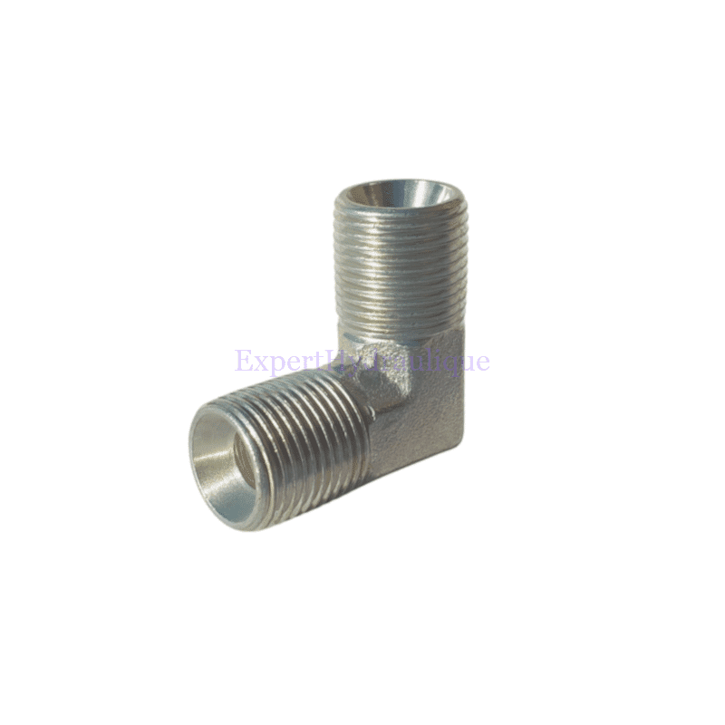 Raccord coudé 90 égal BSP mâle – mâle