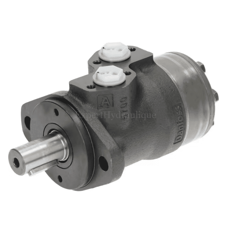 Moteur OMP 200 cm3 arbre 25mm fixation 2 trous - White Danfoss Moteur OMP 200 cm3 arbre 25mm fixation 2 trous - White Danfoss