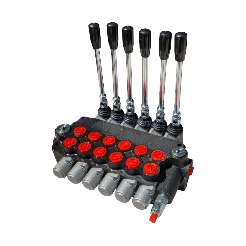 Distributeur hydraulique 80L 6 double effet Distributeur hydraulique 80L 6 double effet