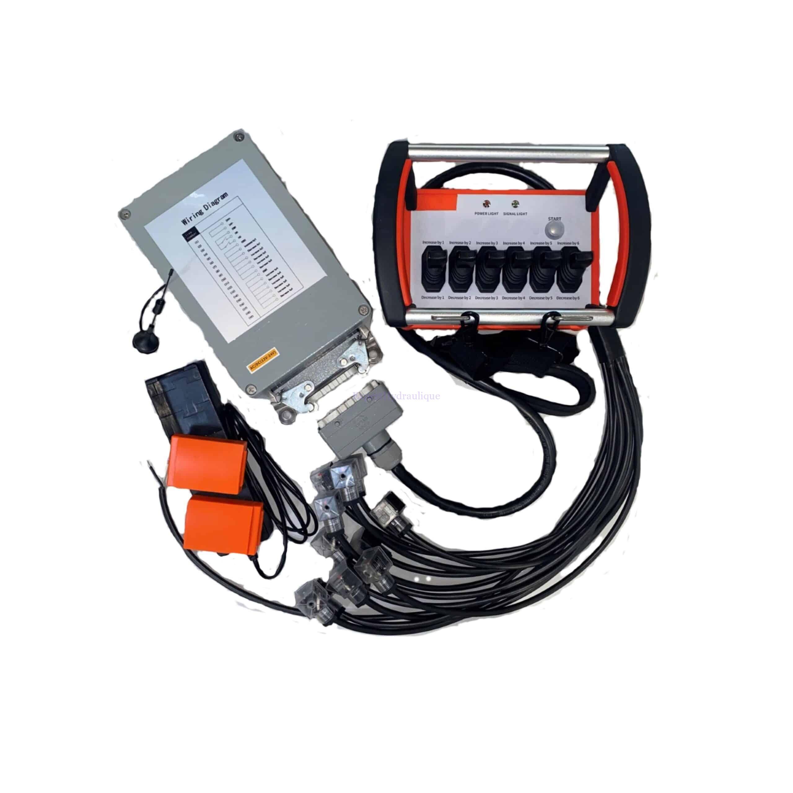 Boitier de commande pour 6 fonctions double effet – Image 1