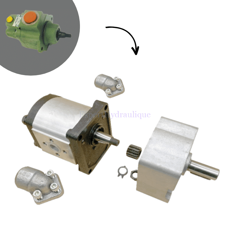 Kit de remplacement pompe Manitou Kit pompe et contre pallier pour remplacer la pompe Manitou