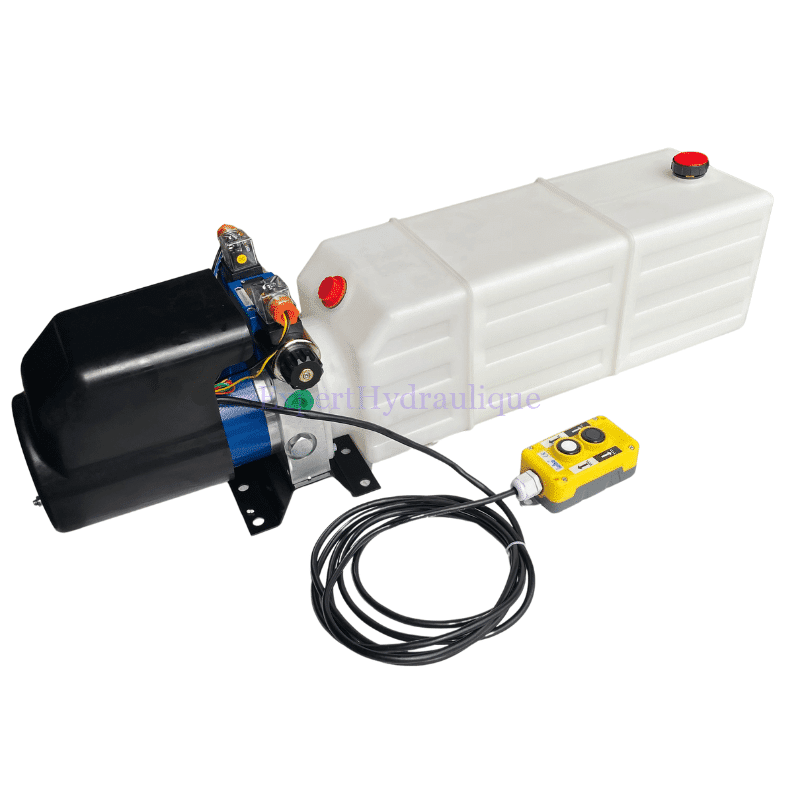 Centrale hydraulique double effet 2Kw réservoir 11L Centrale hydraulique double effet 2Kw réservoir 11L