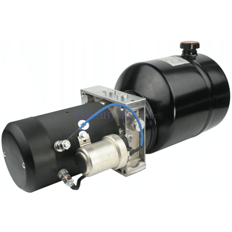 Centrale hydraulique 12V ou 24V de débit maximum 175 bar Centrale hydraulique 12V ou 24V de débit maximum 175 bar.