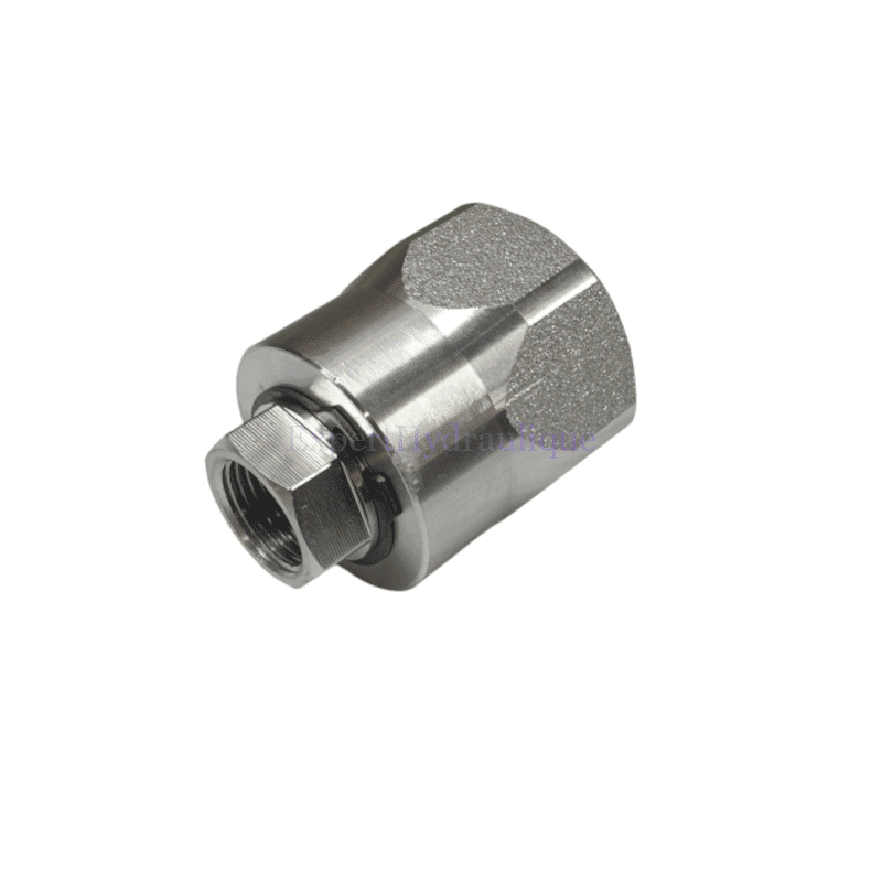 Valve à visser femelle coté mâle Valve à visser femelle coté mâle.
