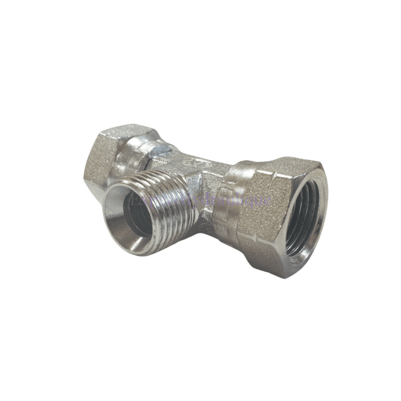 Raccord té égal Femelle – Male – Femelle BSP.