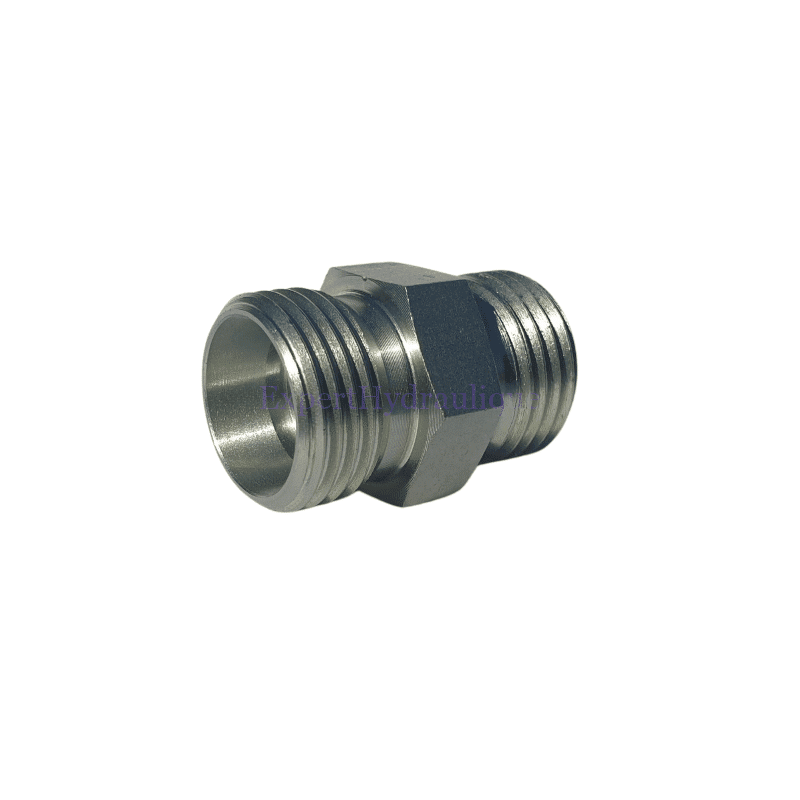 Raccord adaptateur mâle Métrique et mâle ORFS Raccord adaptateur mâle Métrique et mâle ORFS.