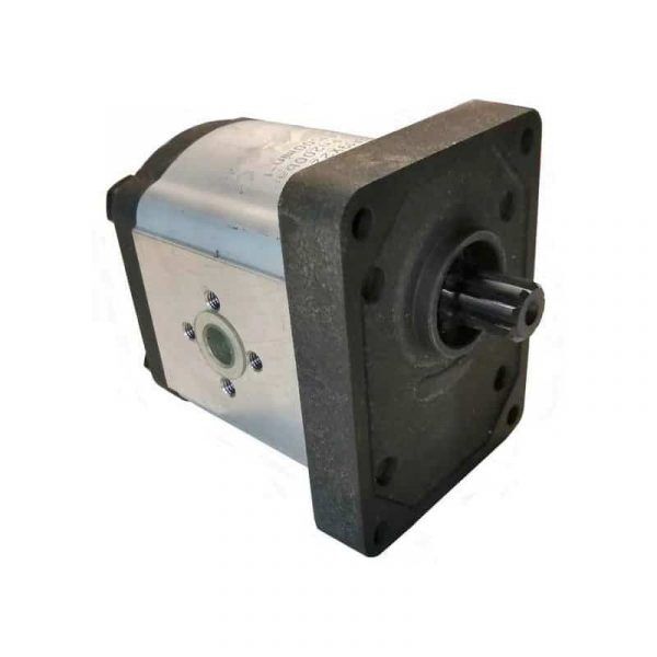 Pompe hydraulique flasque italien et arbre cannelé 9 dents