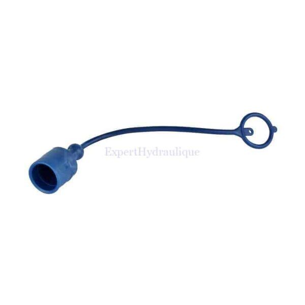Protection de coupleur 1/2 male couleur bleu