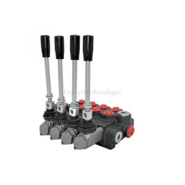 DM040A4 Dsitributeur hydraulique manuel 4 fonctions double effet