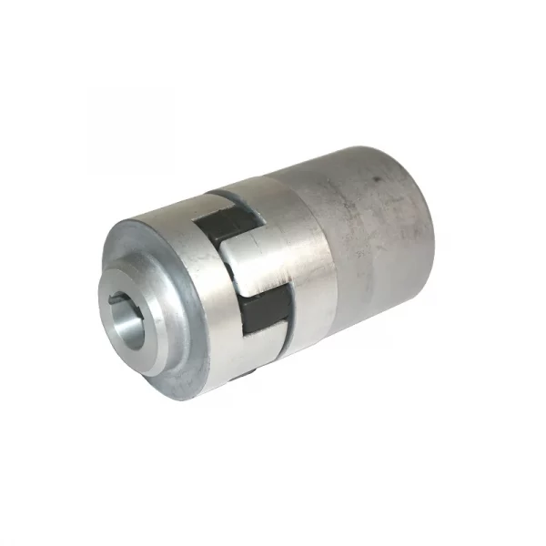Accouplement élastique Accouplement élastique entre une pompe et un moteur.