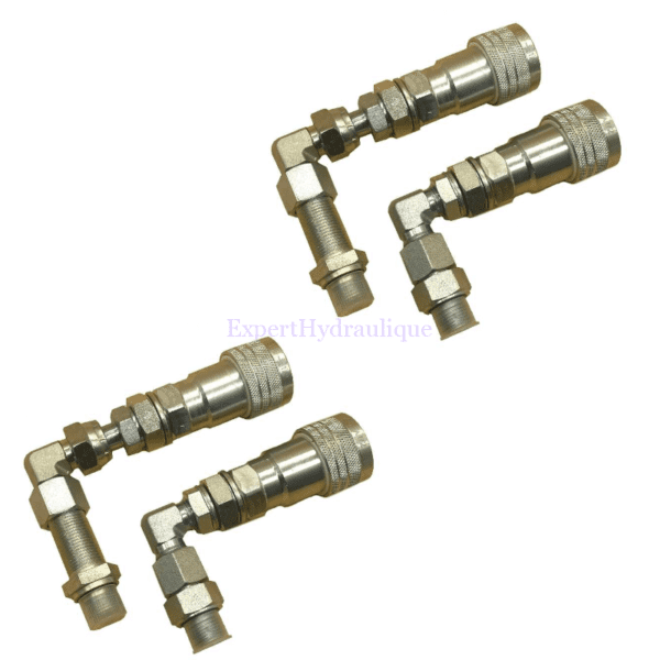 Kit raccord push pull 2 fonctions