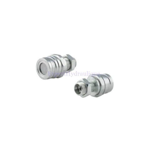 Coupleur hydraulique mâle frein de remorque Coupleur hydraulique push pull mâle pour frein de remorque.