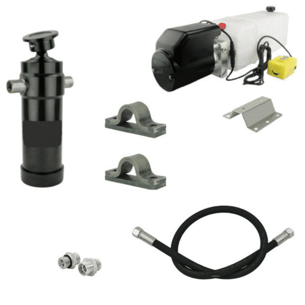 Kit hydraulique pour remorque 12 volts 12 tonnes course 1432.