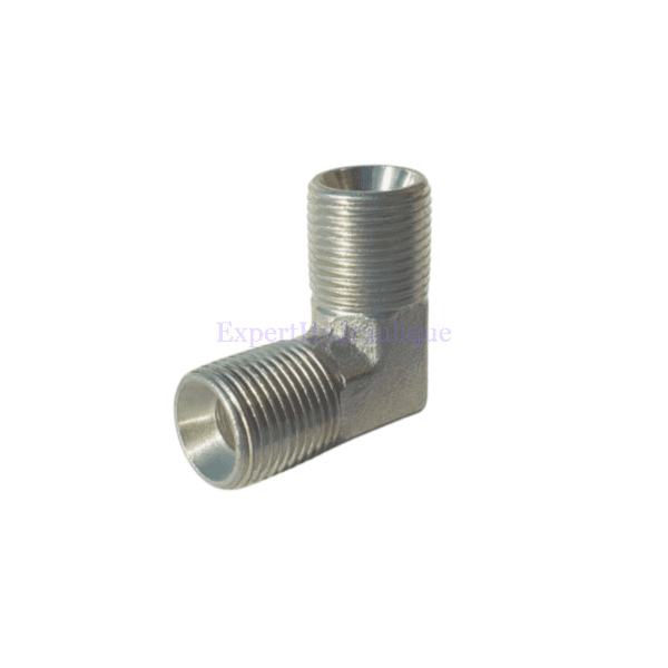 Raccord coudé 90 égal BSP mâle – mâle
