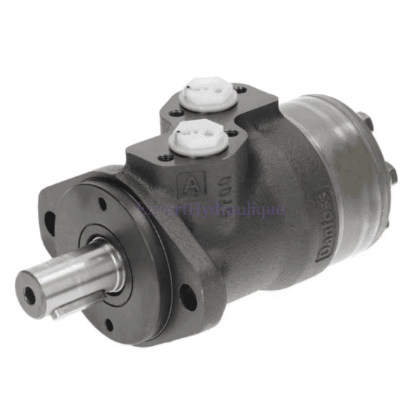 Moteur OMP 200 cm3 arbre 25mm fixation 2 trous - White Danfoss Moteur OMP 200 cm3 arbre 25mm fixation 2 trous - White Danfoss