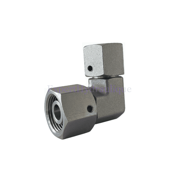 Raccord coudé femelle 12L (M18x150) – femelle 12S (M20x150) Raccord coudé femelle 06L (M12x150) - femelle 10L (M16x150) – Image 1