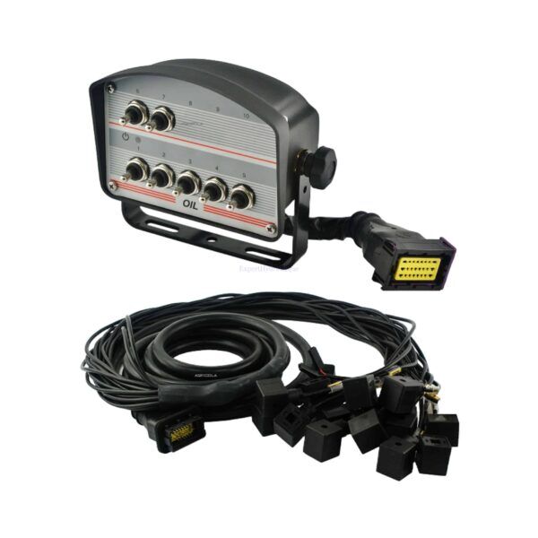 Boitier électrique 7 fonctions avec By pass pour CETOP Boitier électrique 7 fonctions avec By pass pour CETOP – Image 1